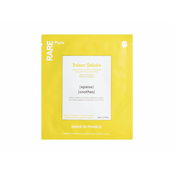 Заспокійлива маска для обличчя з екстрактом арніки Tresor solaire ecological mask