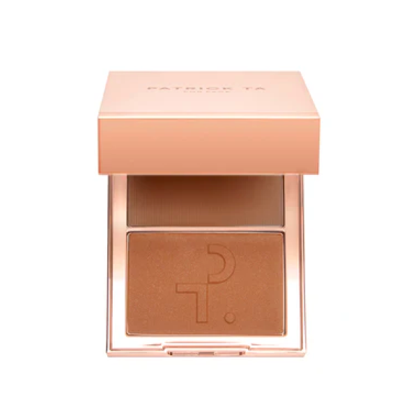 Палетка для скульптурування обличчя Creme contour & powder bronzer duo Shes sculpted medium