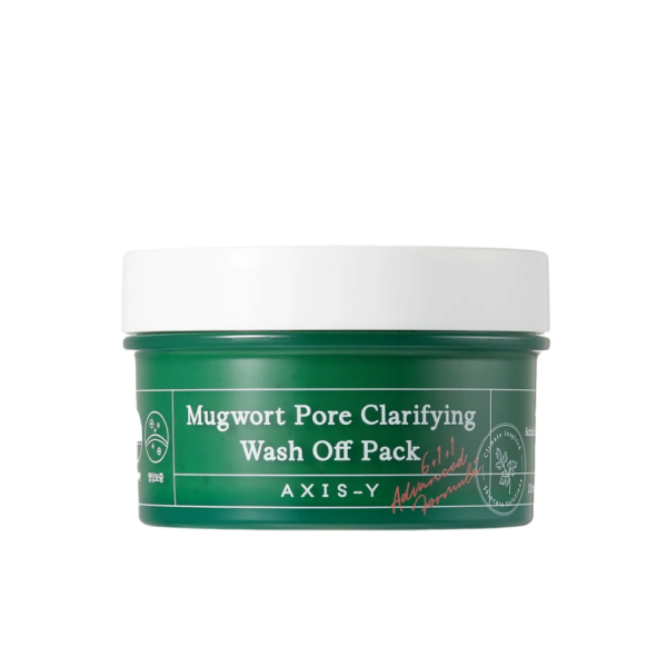 Очищувальна маска з екстрактом полину Mugwort pore clarifying wash off pack