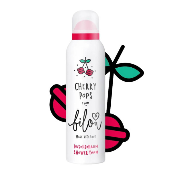 Пінка для душу з солодким вишневим ароматом Shower foam Cherry pops
