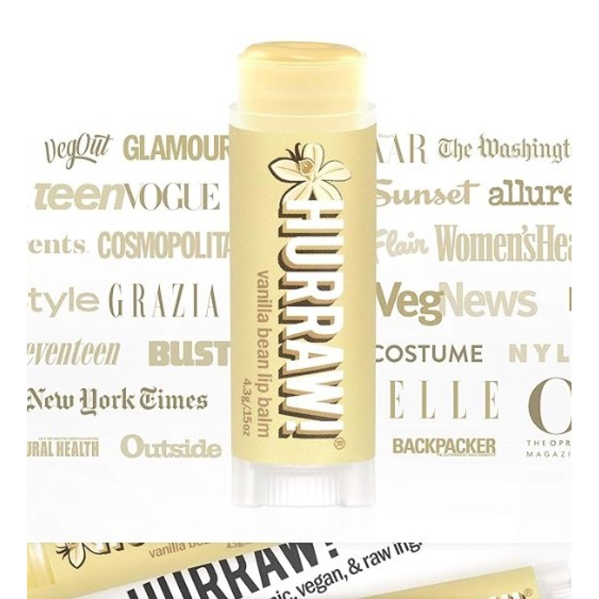 Бальзам для губ з ароматом ванілі Lip balm stick Vanilla bean