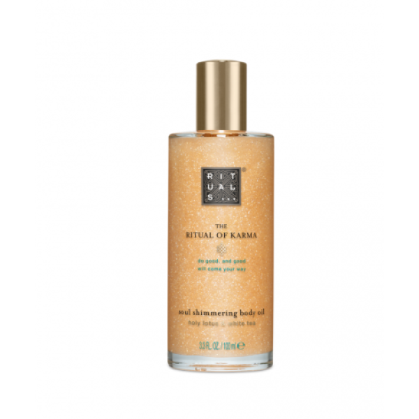 Олійка для тіла з шимером Shimmer body oil Karma