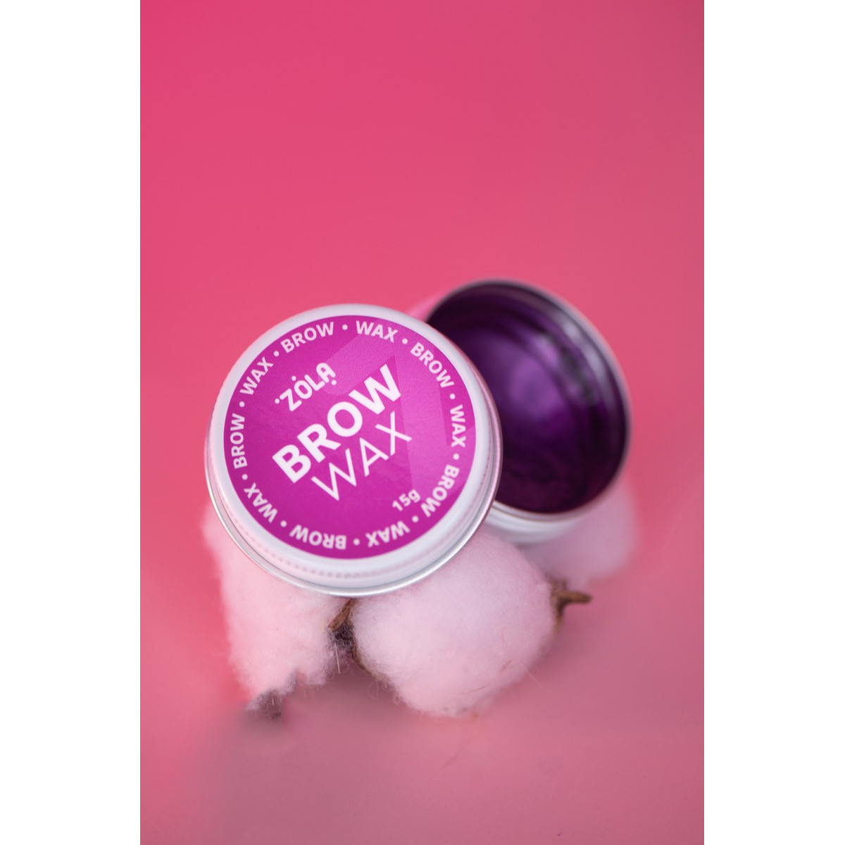 Віск для вкладання та фіксації брів у міні форматі Eyebrow wax travel size
