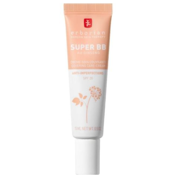 ББ крем з високим рівнем покриття у міні форматі Super BB cream travel size Clair