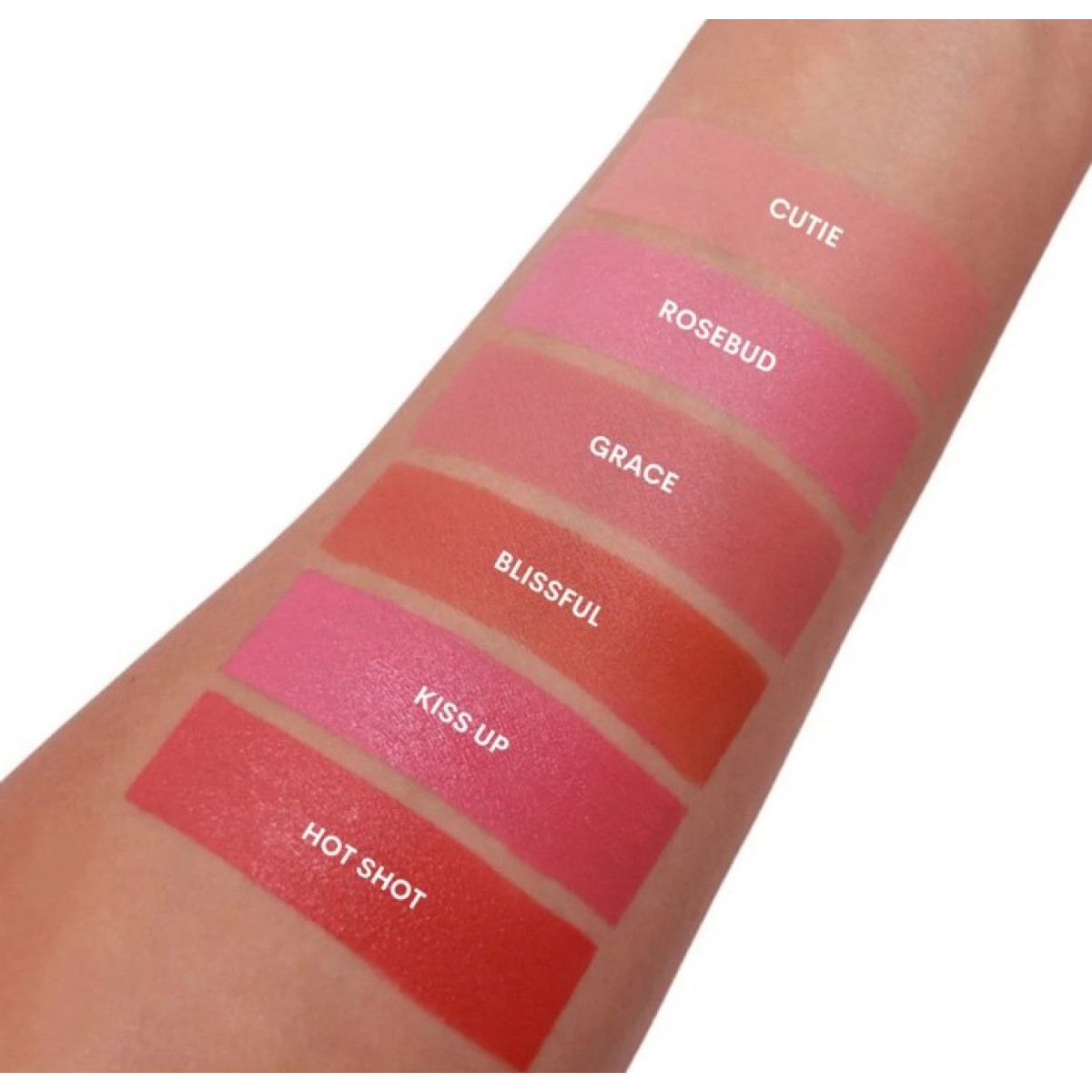 Матові кремові рум'яна Cream blush soft matte Cutie