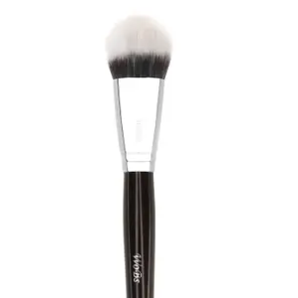 Пензлик для нанесення тональної основи з синтетичного волокна Foundation brush W3012
