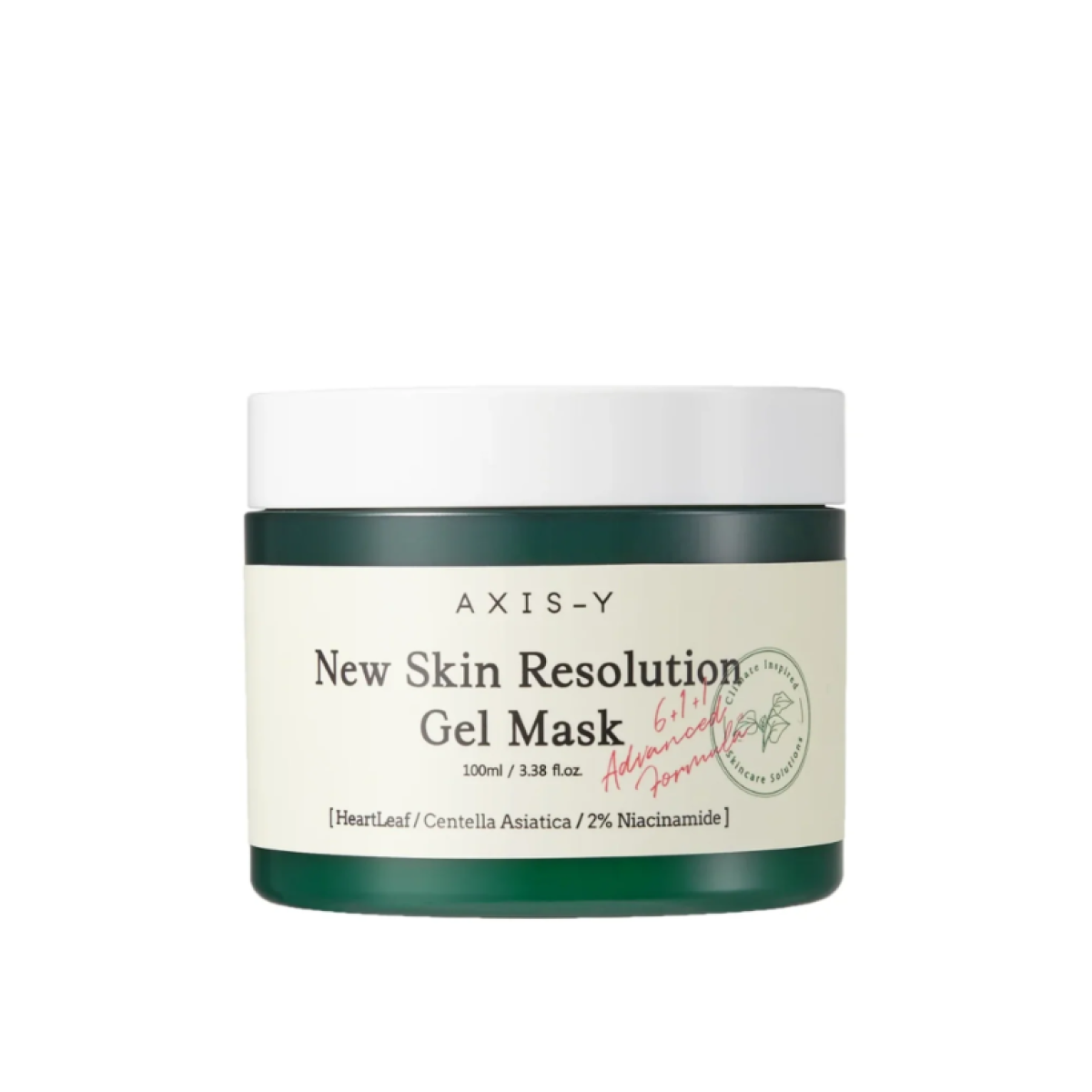 Заспокійлива гелева маска для обличчя Skin resolution gel mask