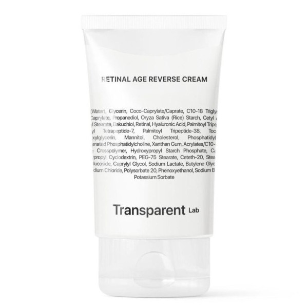 Антивіковий крем для обличчя з ретиналем та бакучіолом Retinal age reverse cream