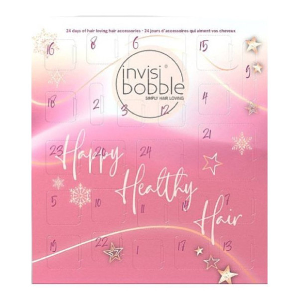 Адвент календар аксесуарів для волосся Advent calendar pink