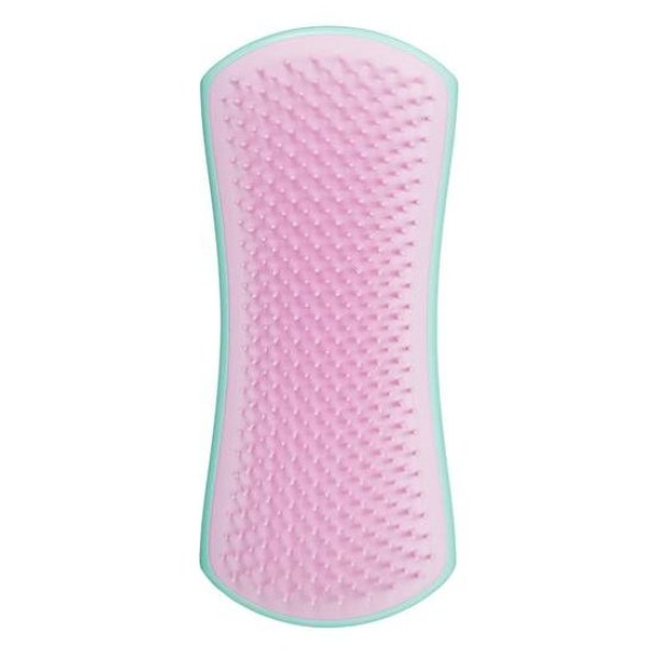 Щітка для вичісування собаки Dog brush de-shedding & grooming Mint/pink