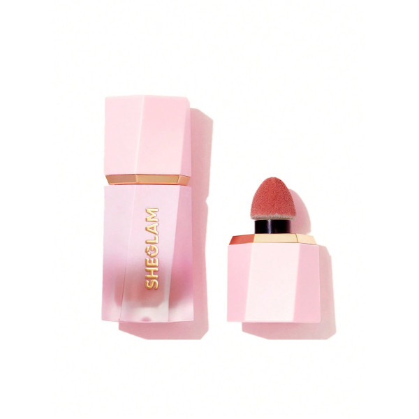 Рідкі матові рум'яна для обличчя Color bloom liquid matte blush Rose ritual