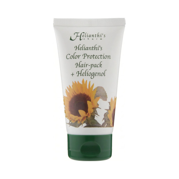 Маска-бальзам для волосся "Захист кольору" у міні форматі Heliantis color protection mask travel size