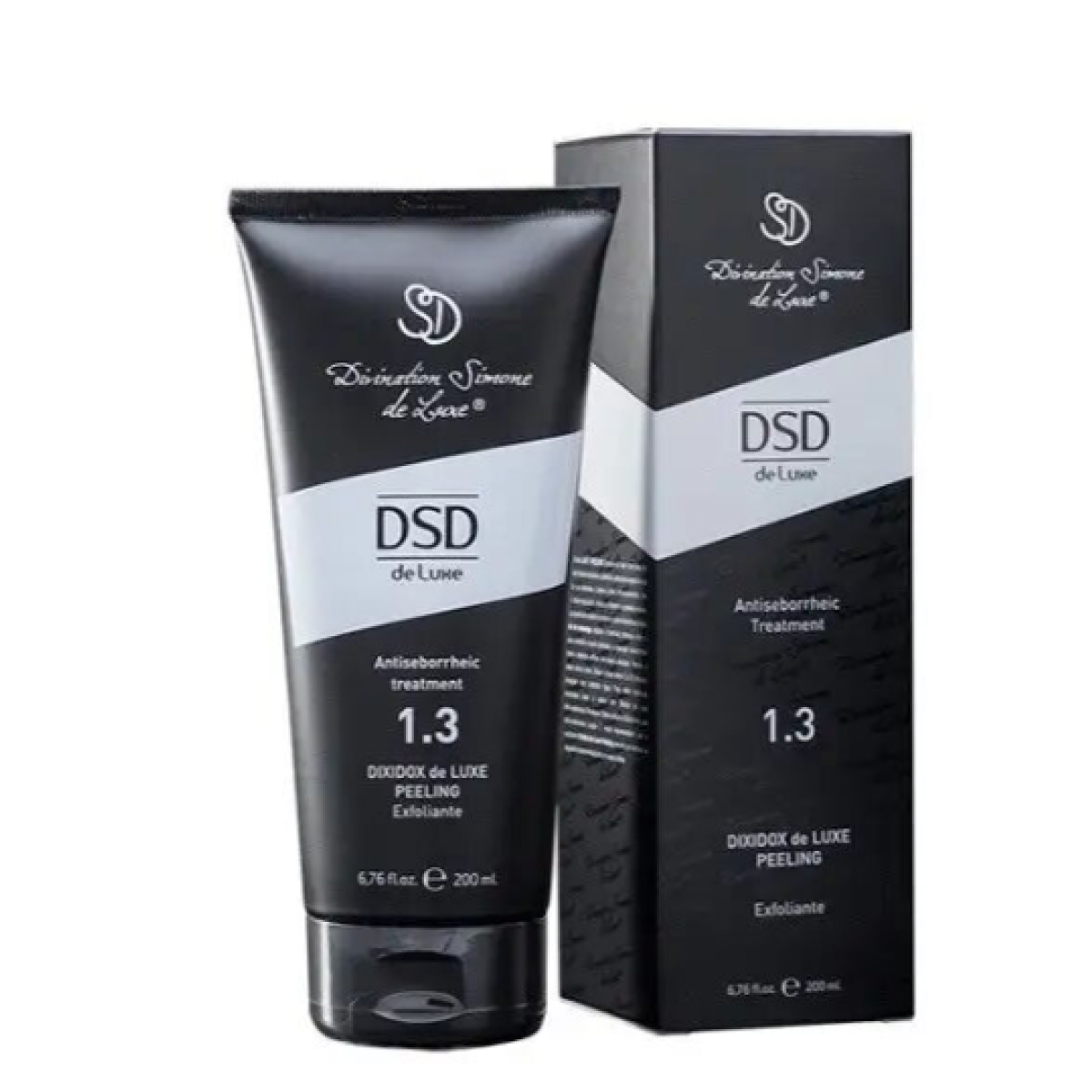 Антисеборейний пілінг для шкіри голови De luxe 1.3 dixidox antiseborrheic peeling