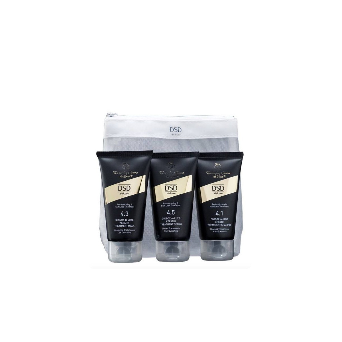 Набір для відновлення волосся у міні фораті (4.1, 4.3, 4.5) De luxe travel size kit