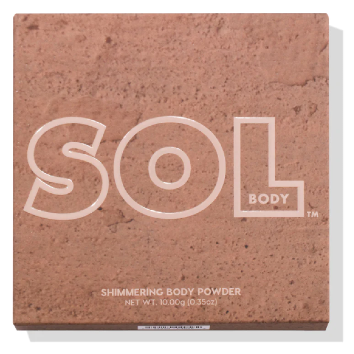 Пудровий хайлайтер для тіла Sol body shimmering powder Fire up