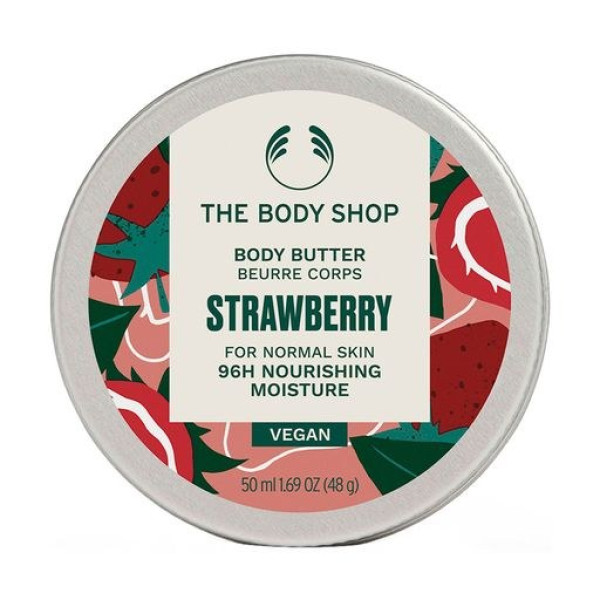 Крем-батер для тіла у міні форматі Body butter Strawberry