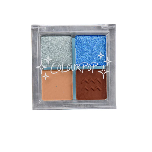 Палітра тіней Eyeshadow palette Crystal clear aquarius