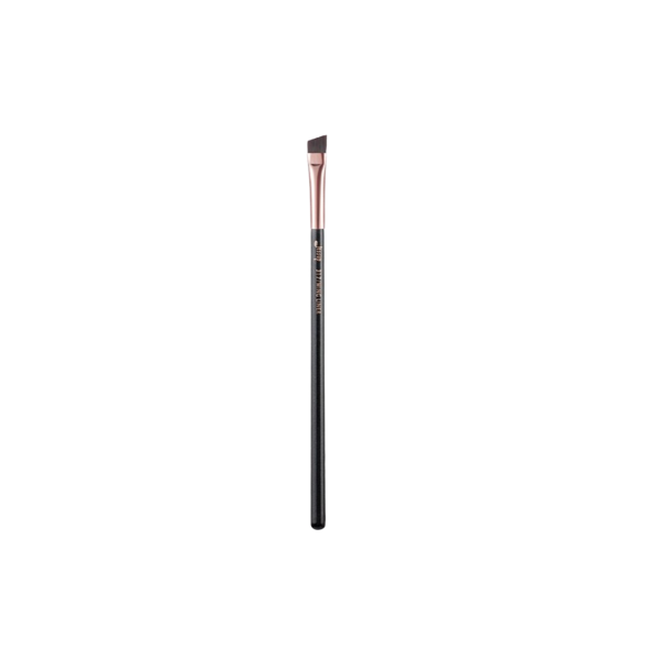 Скошений пензлик для нанесення підводки Wing liner eye brush 317 Black gold