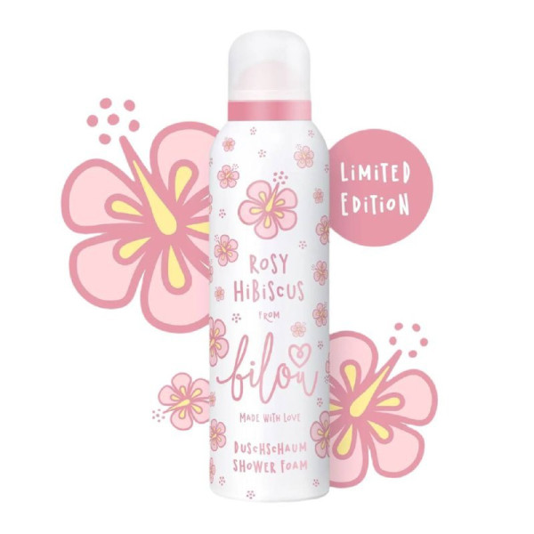 Пінка для душу з квітково-фруктовим ароматом Shower foam Rosy hibiscus