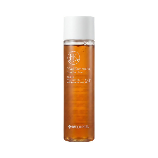 Зволожувальний тонер з комбучею та гіалуроновою кислотою Hyal kombucha tea tox toner