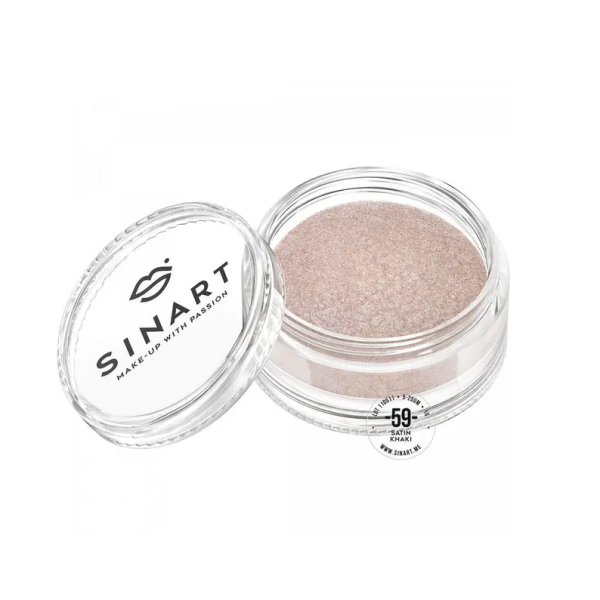 Розсипчасті тіні-пігмент для повік Eyeshadow Satin khaki 059