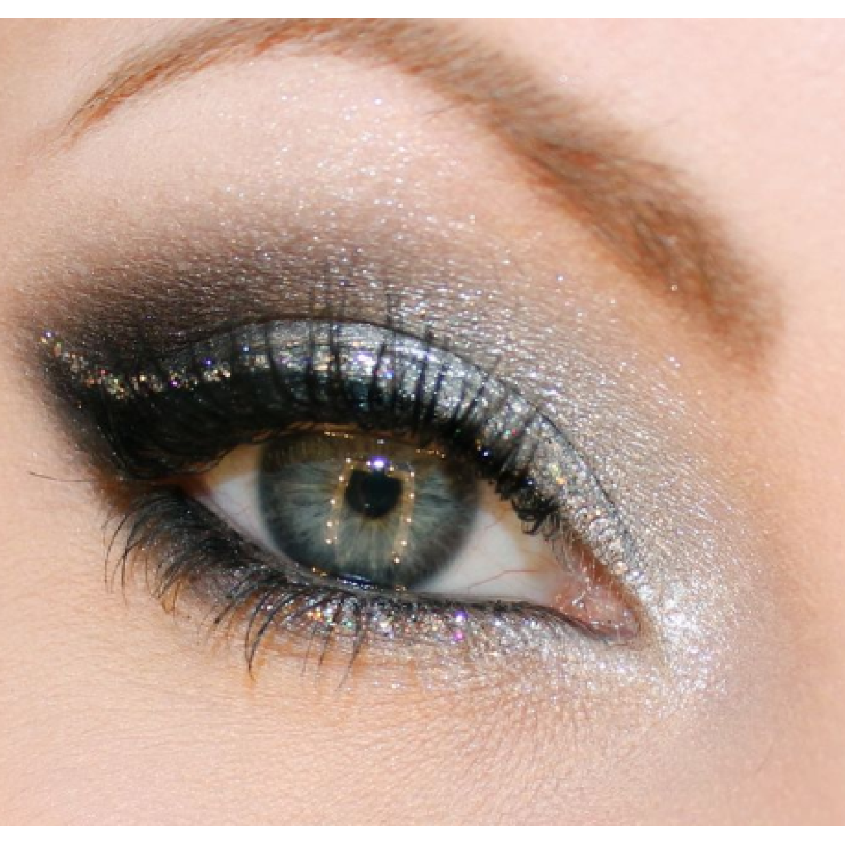 Розсипчасті тіні-пігмент для повік Eyeshadow Diamond flash white 070