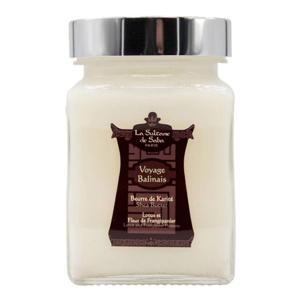 Крем для тіла масло каріте Body butter Bali, lotus et frangipanier