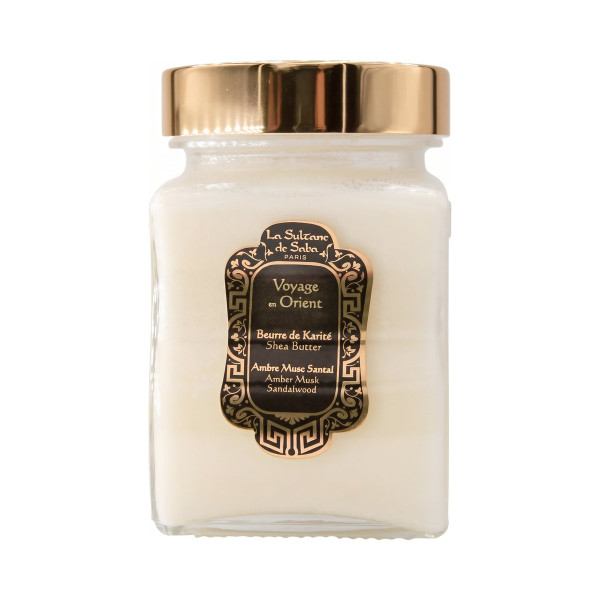 Крем для тіла масло каріте Body butter Ams, ambre musc santal