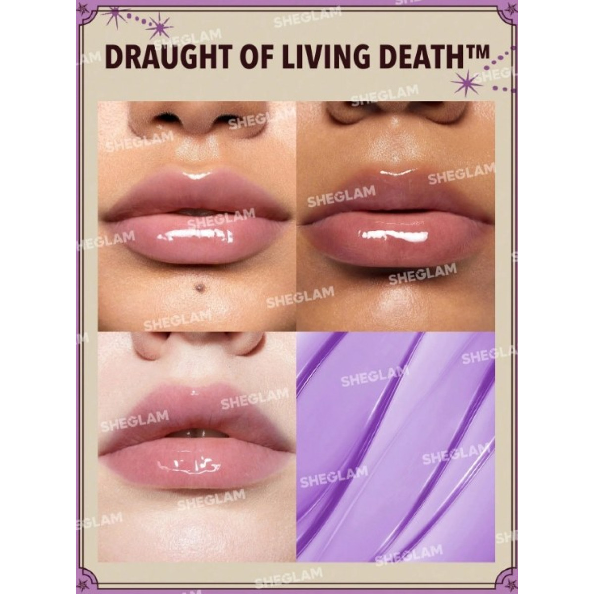 Набір для макіяжу губ Lip set harry potter potions classes lip gloss set