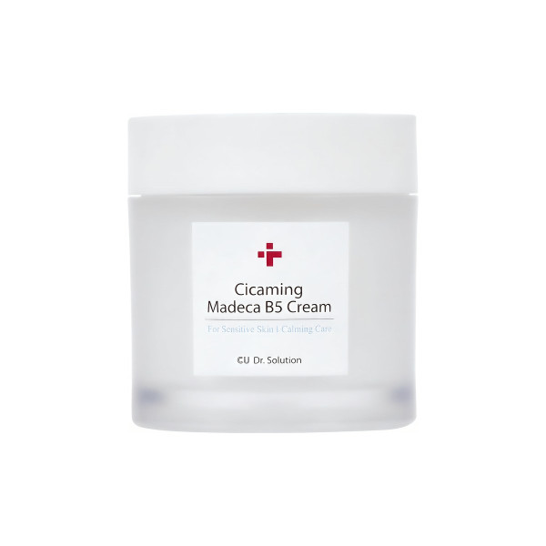 Заспокійливий крем з центелою і пантенолом Dr. solution cicaming b5 madeca cream