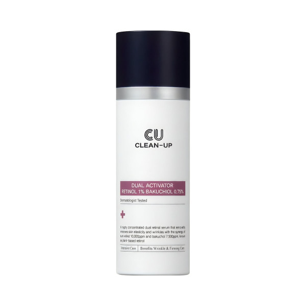 Сироватка з ретинолом та бакучіолом Clean up dual activator retinol 1% bakuchiol 0,75%