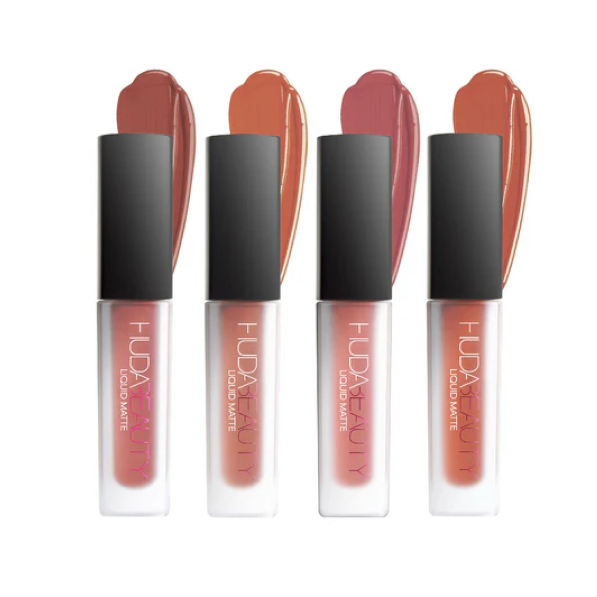 Набір матових помад для губ Pretty grunge liquid matte lip quad