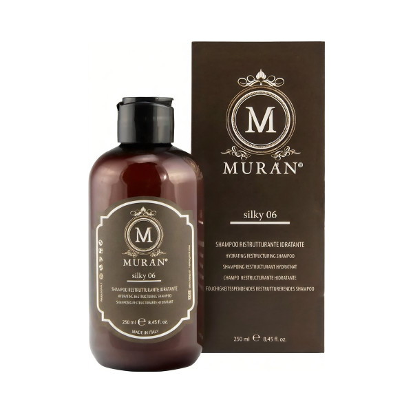 Шампунь зволожувальний реструктуруючий для волосся у міні форматі Silky 06 hydrating restructuring shampoo travel size