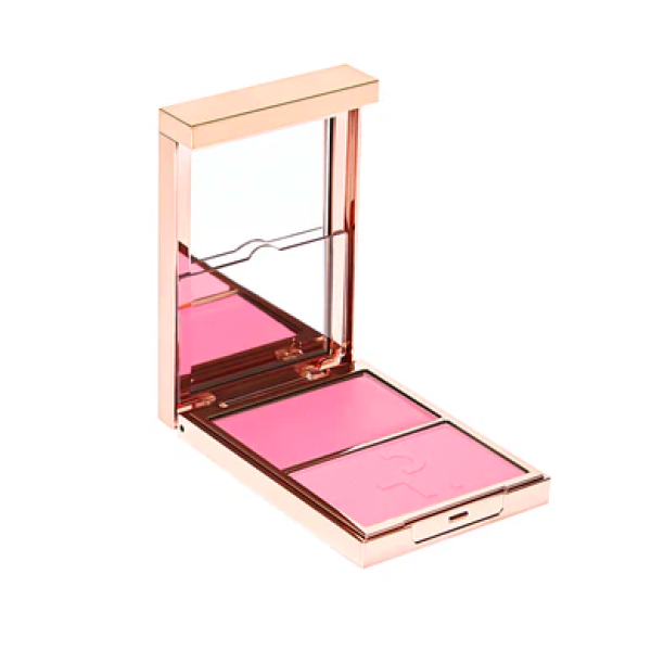 Палетка рум'ян Double-take creme powder blush duo Just enough