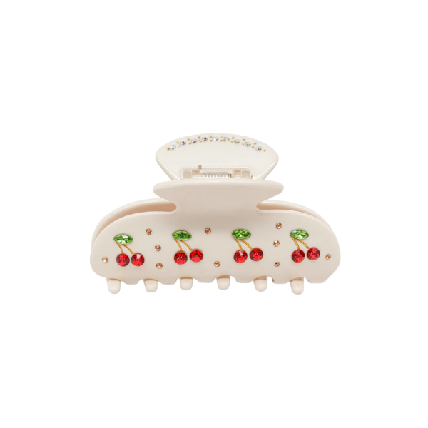 Заколка-краб для волосся Sweetheart clip in Cherry pie