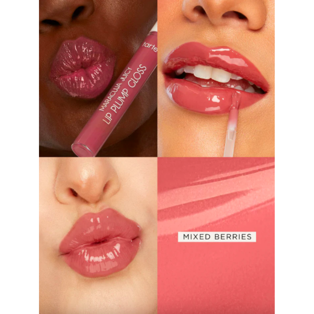 Бальзам блиск для губ з набору Maracuja juicy lip plumping gloss Mixed berries