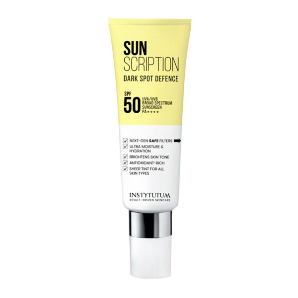 Сонцезахисний крем з освітлювальним ефектом Sunscription dark spot defence spf50