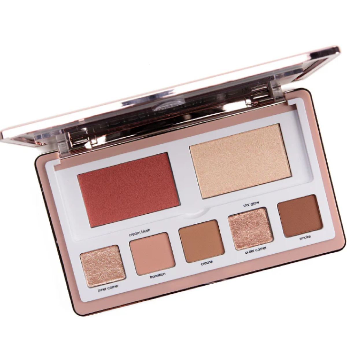 Палітра для очей та обличчя Glam face palette Light