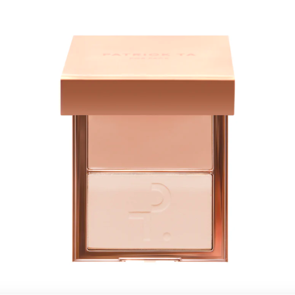 Палетка для обличчя Creme foundation & finishing powder duo Light 01