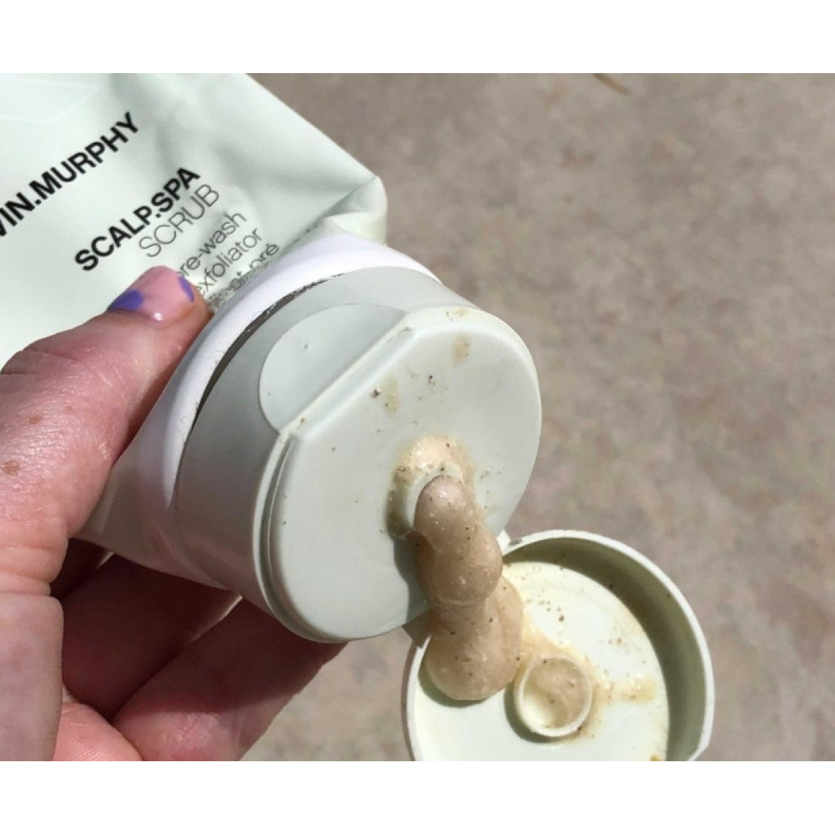 Cкраб для шкіри голови у міні форматі Scalp spa scrub travel size