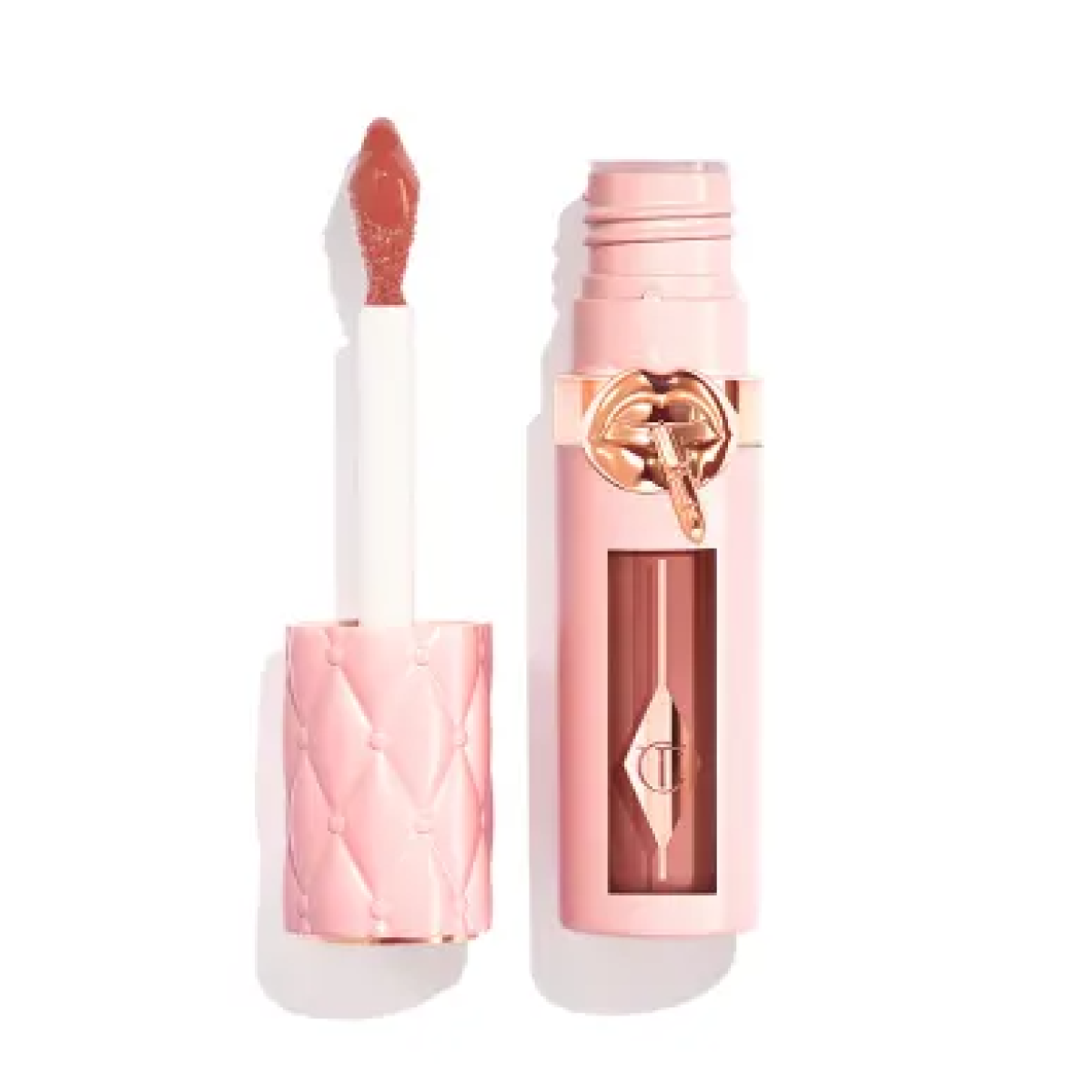 Блиск плампер для губ Big lip plumpgasm Pillow talk medium deep