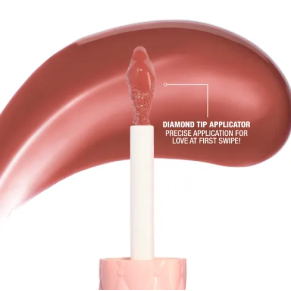 Блиск плампер для губ Big lip plumpgasm Pillow talk medium deep
