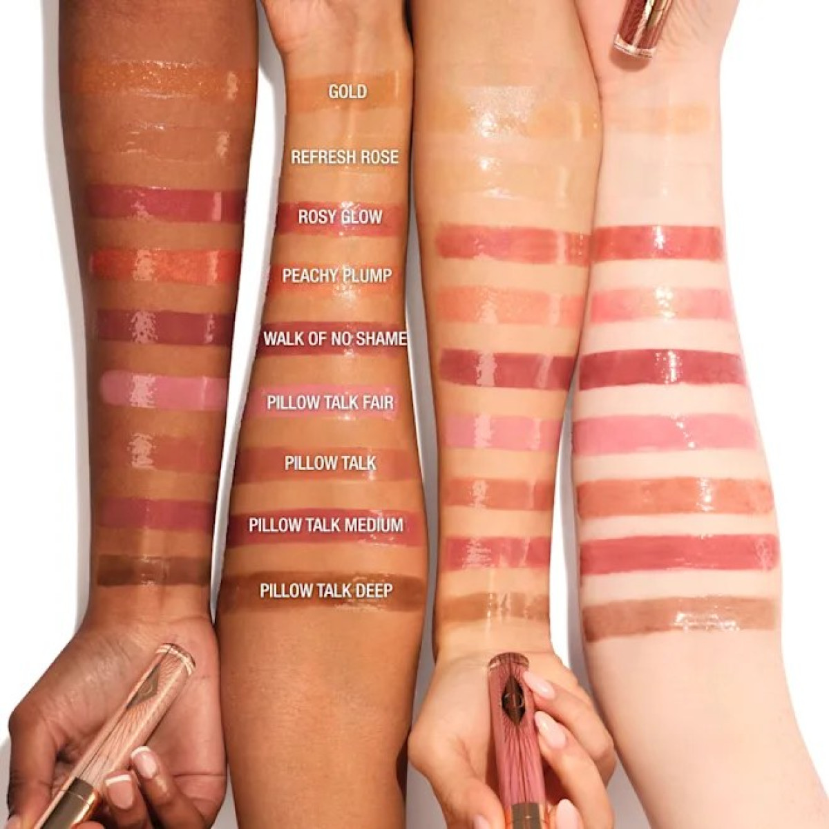Блиск для губ Collagen lip bath gloss Refresh rose