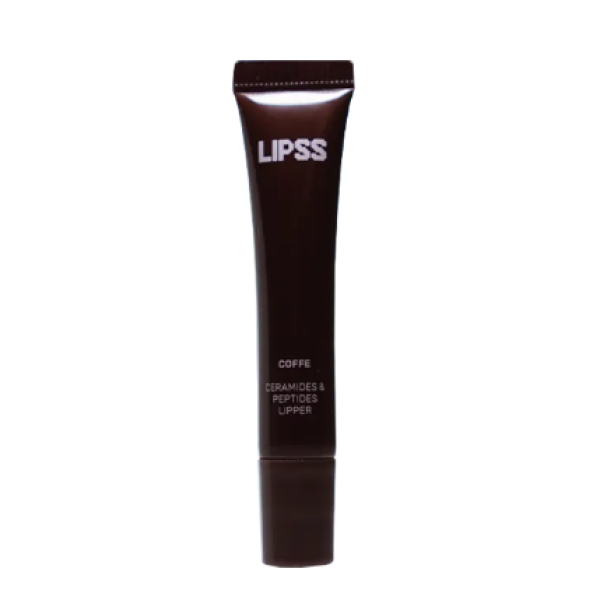 Блиск для губ з пептидами з ароматом кави Ceramides & peptides lipper Coffee