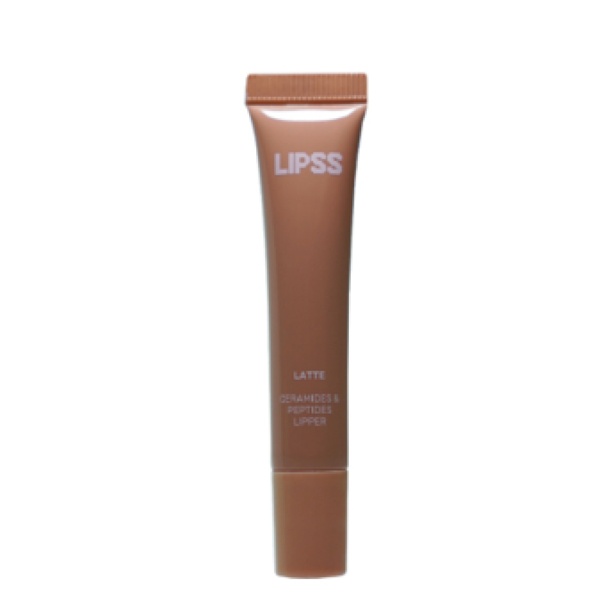 Блиск для губ з пептидами з ароматом латте Ceramides & peptides lipper Latte