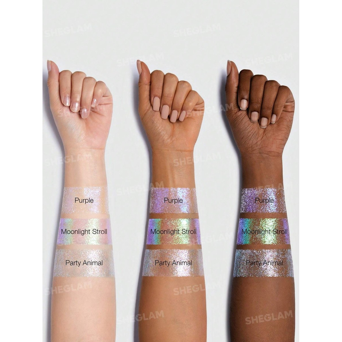 Тіні для очей Eyeshadow glitter wizard invisible jelly Party animal