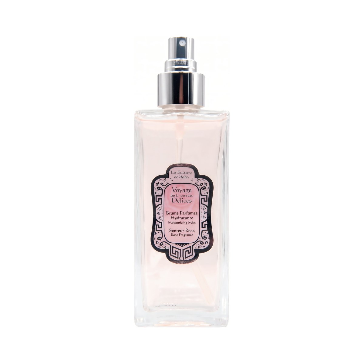 Зволожуючий спрей для тіла з ароматом троянди Body mist moisturizing Rose