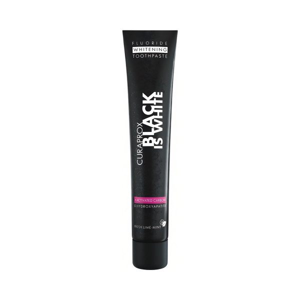 Відбілююча зубна паста з активованим вугіллям Toothpaste black is white