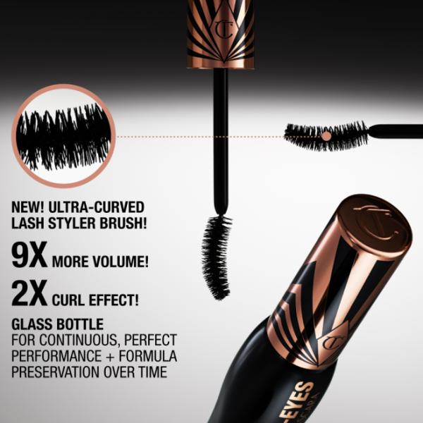 Туш для для надання об'єму віям у міні форматі Exagger-eyes volume mascara travel size