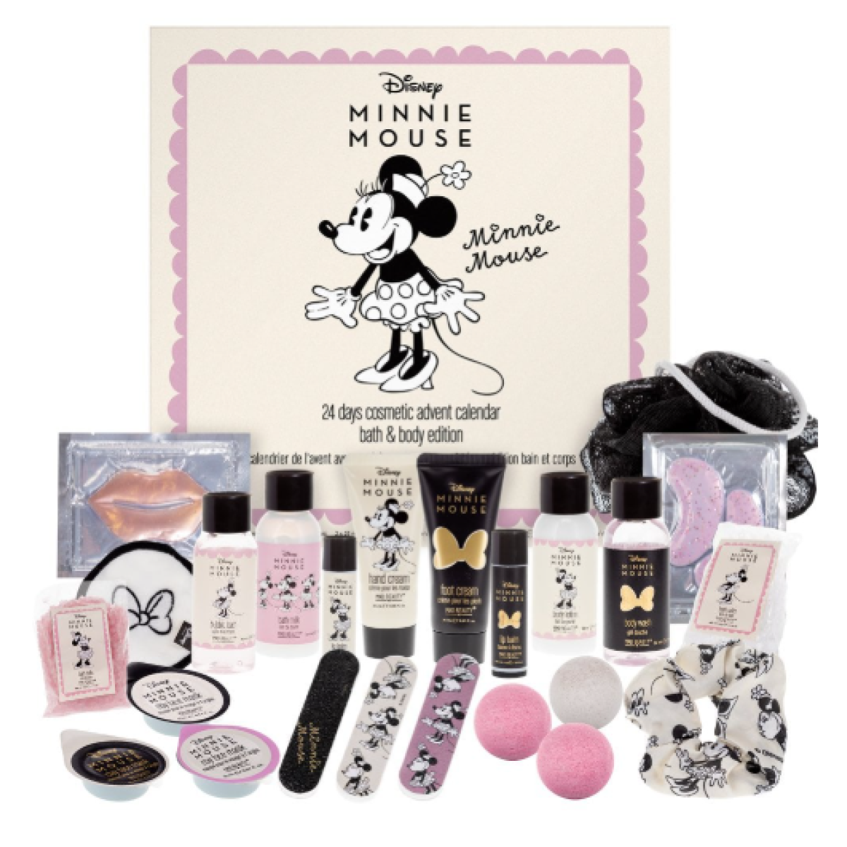 Подарунковий адвент календар Advent 24 days Minnie bow magic